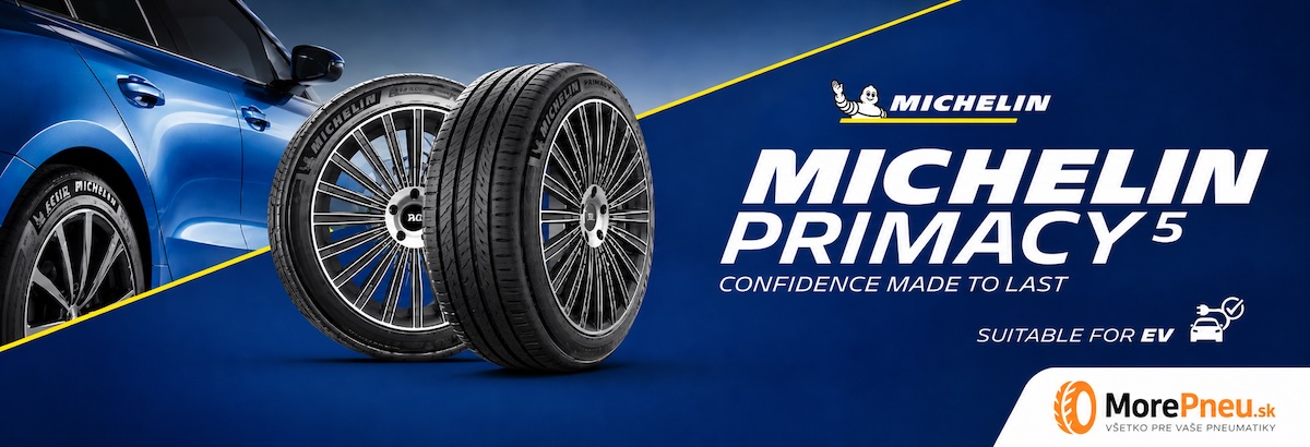 Letná pneumatika Michelin Primacy 5 prišla v roku 2023 ako najambicióznejší krok v histórii rady.
