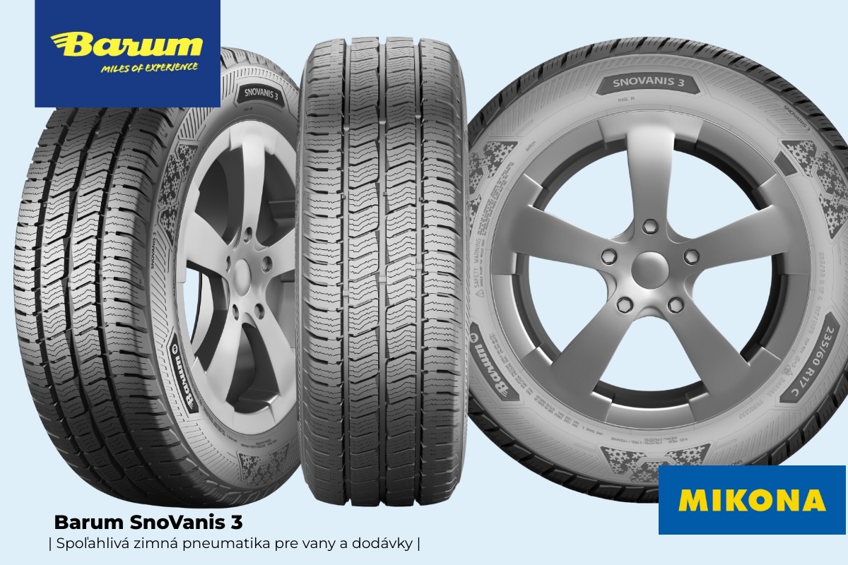Barum SNOVANIS 3 – detail dezénu zimnej pneumatiky pre dodávky
