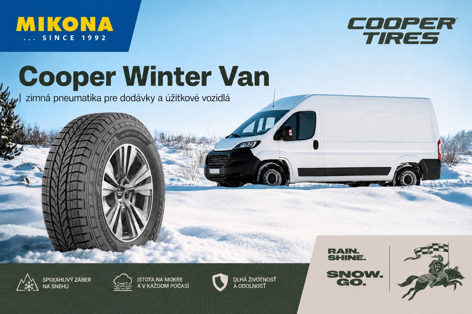Cooper Winter Van zimná pneumatika pre dodávky Placeholder obrázok – Cooper Winter Van zimná pneumatika pre dodávky a úžitkové vozidlá