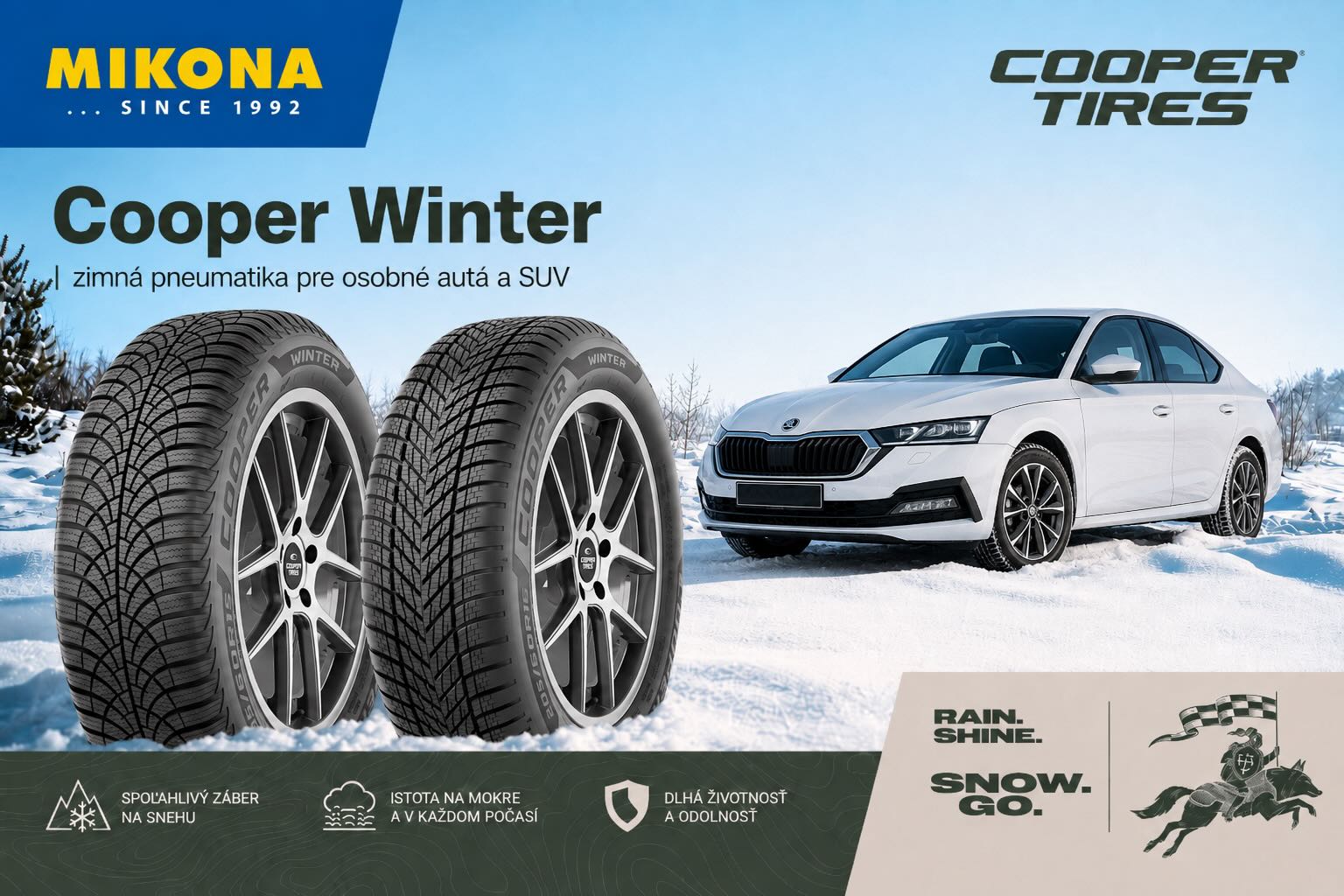 Cooper Winter – zimná pneumatika na Mikona.sk