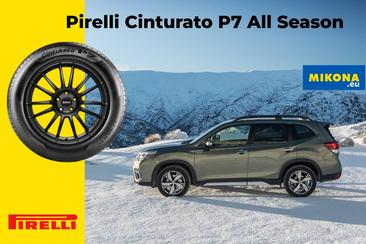 Celoroční pneumatika Pirelli Cinturato P7 All Season pro osobní vozy