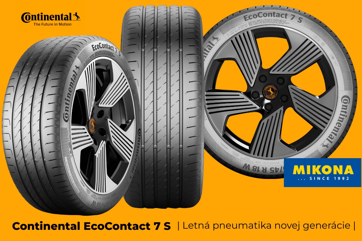 Detail dezénu Continental EcoContact 7 S