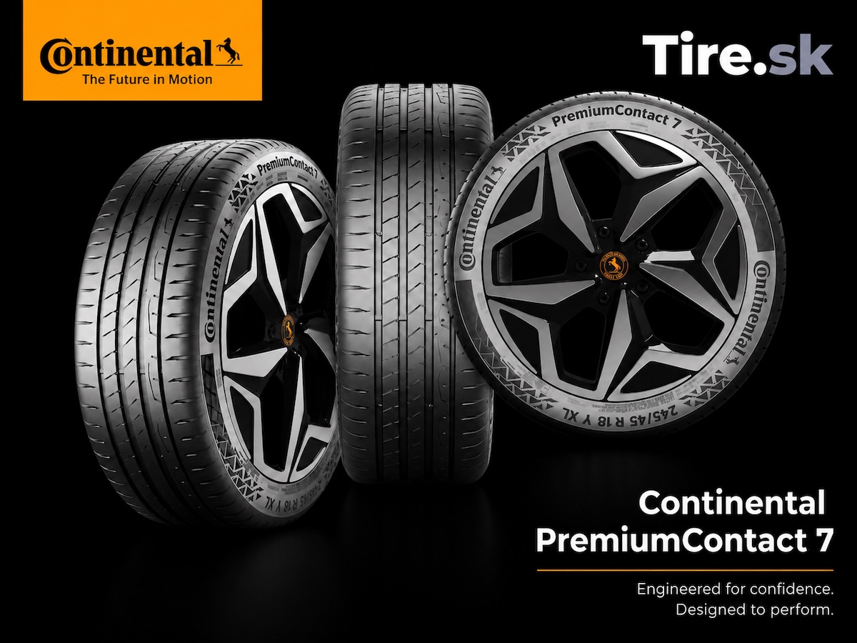 Continental PremiumContact 7 – dezén letnej pneumatiky pre komfortnú a bezpečnú jazdu