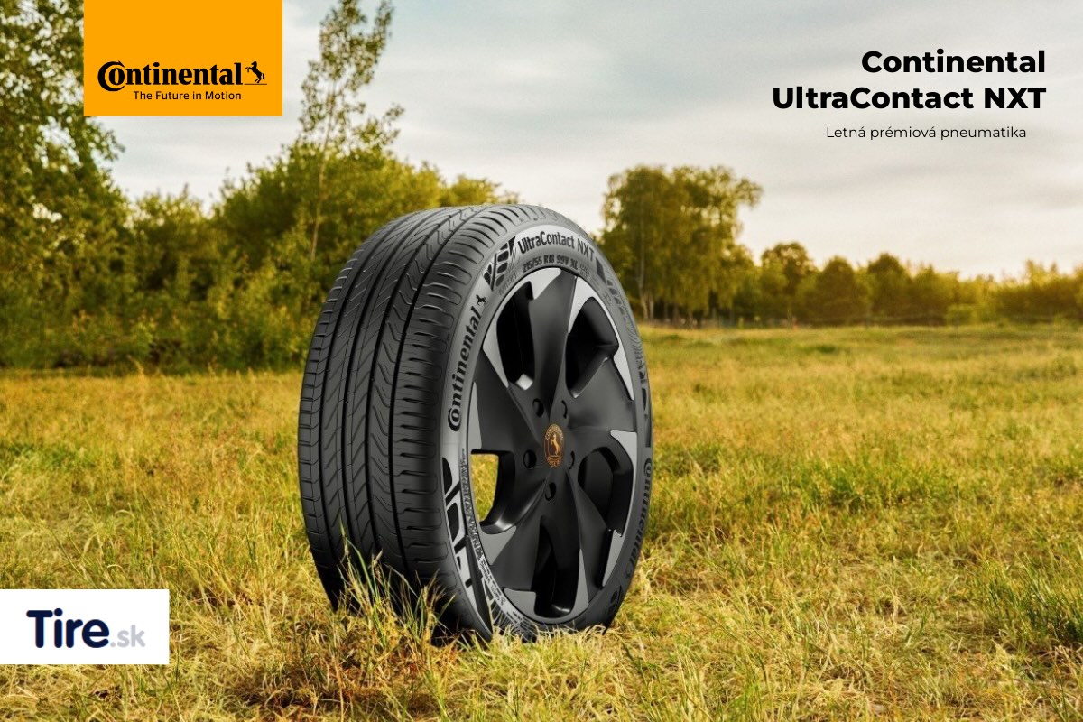 Continental UltraContact NXT – detail dezénu a technológie