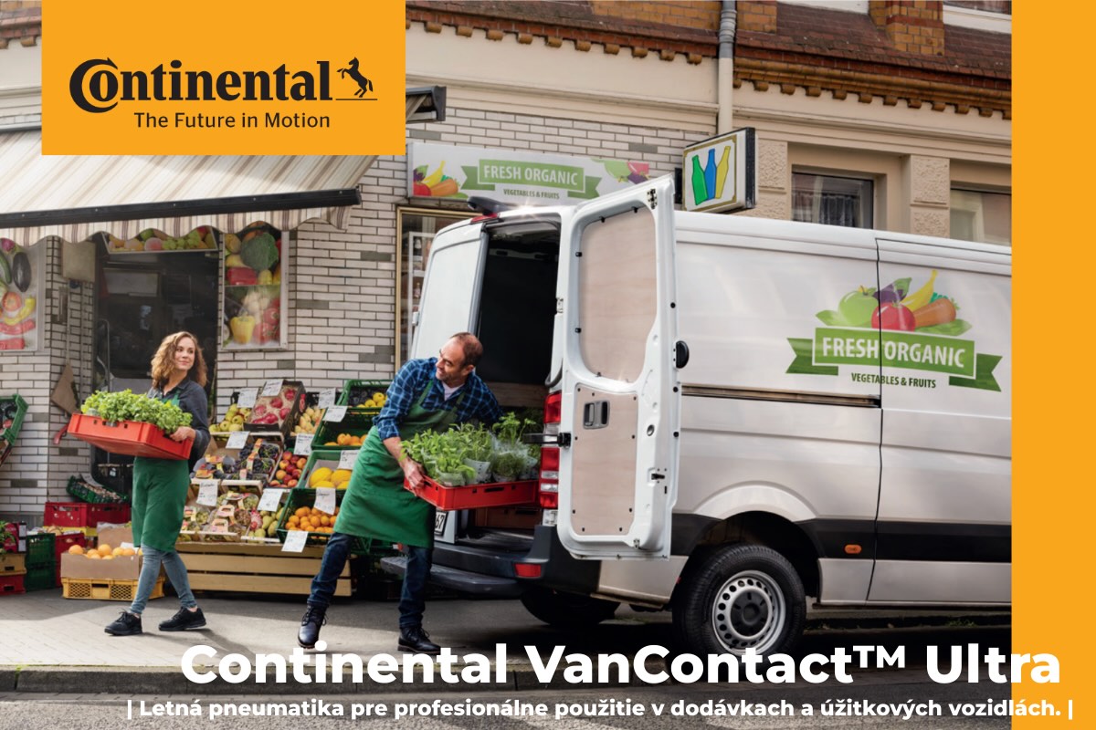 Continental VanContact Ultra pneumatika pre dodávky
