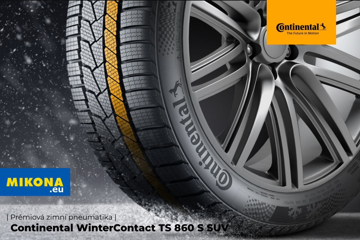 Zimní pneumatika Continental TS 860 S SUV Detail zimního dezénu pneumatiky Continental TS 860 S SUV.