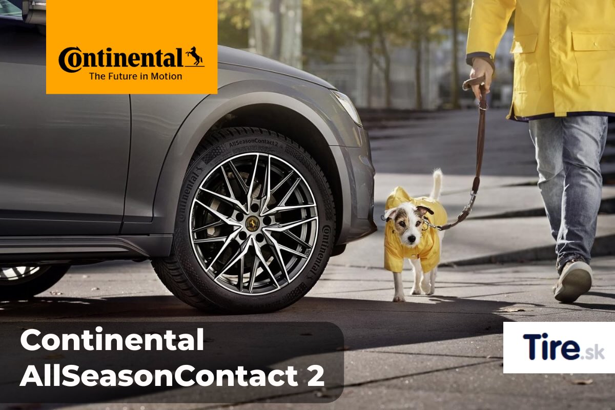 AllSeasonContact 2 je nová generácia obľúbeného modelu Continental pre SUV, ktorá stavia na bezpečnosti, úspornosti a inovatívnej zmesi.