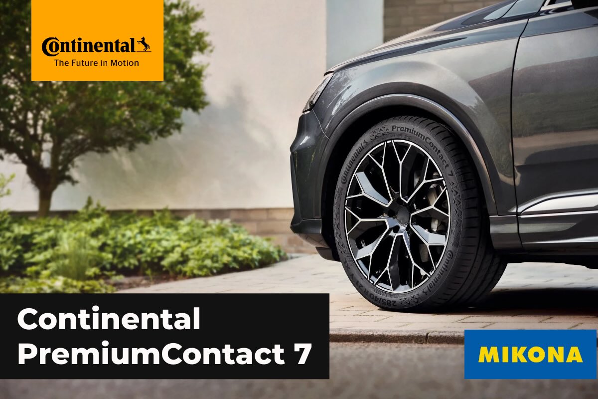 Continental PremiumContact 7 – špičková priľnavosť.