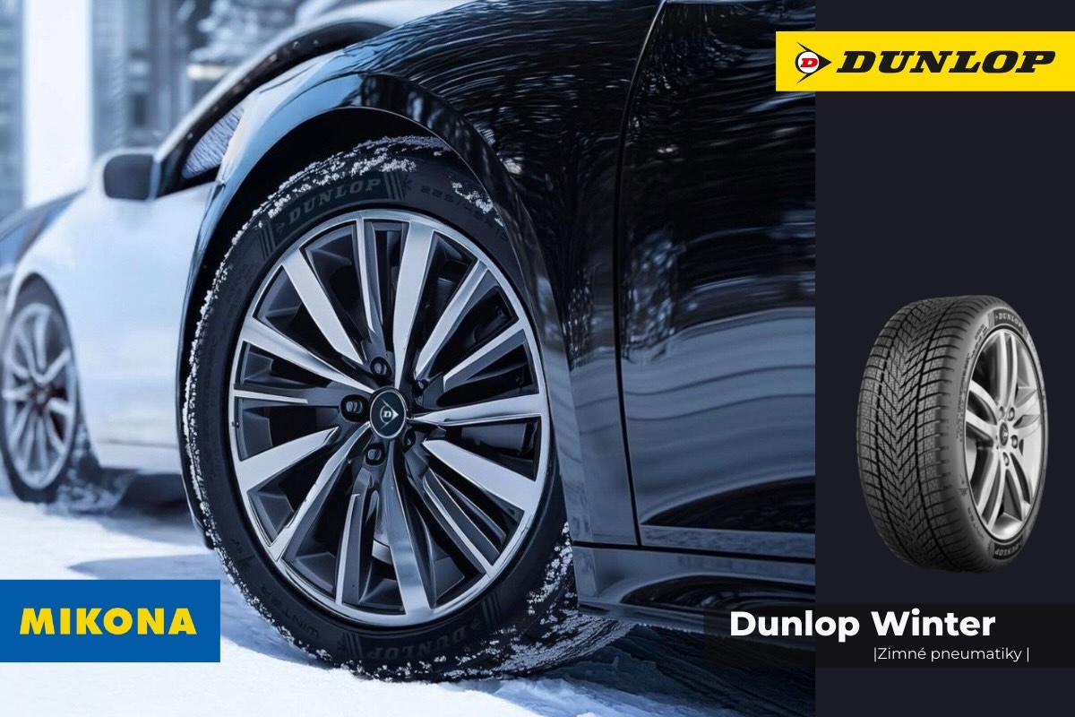 Zimná pneumatika Dunlop Winter ponúka spoľahlivý výkon bez kompromisov.