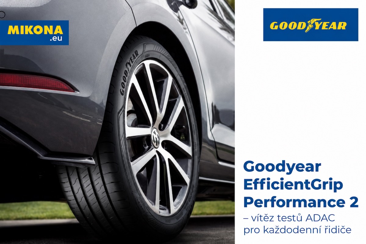 Letní pneumatika Goodyear EfficientGrip Performance 2 – prémiová volba pro každodenní řidiče