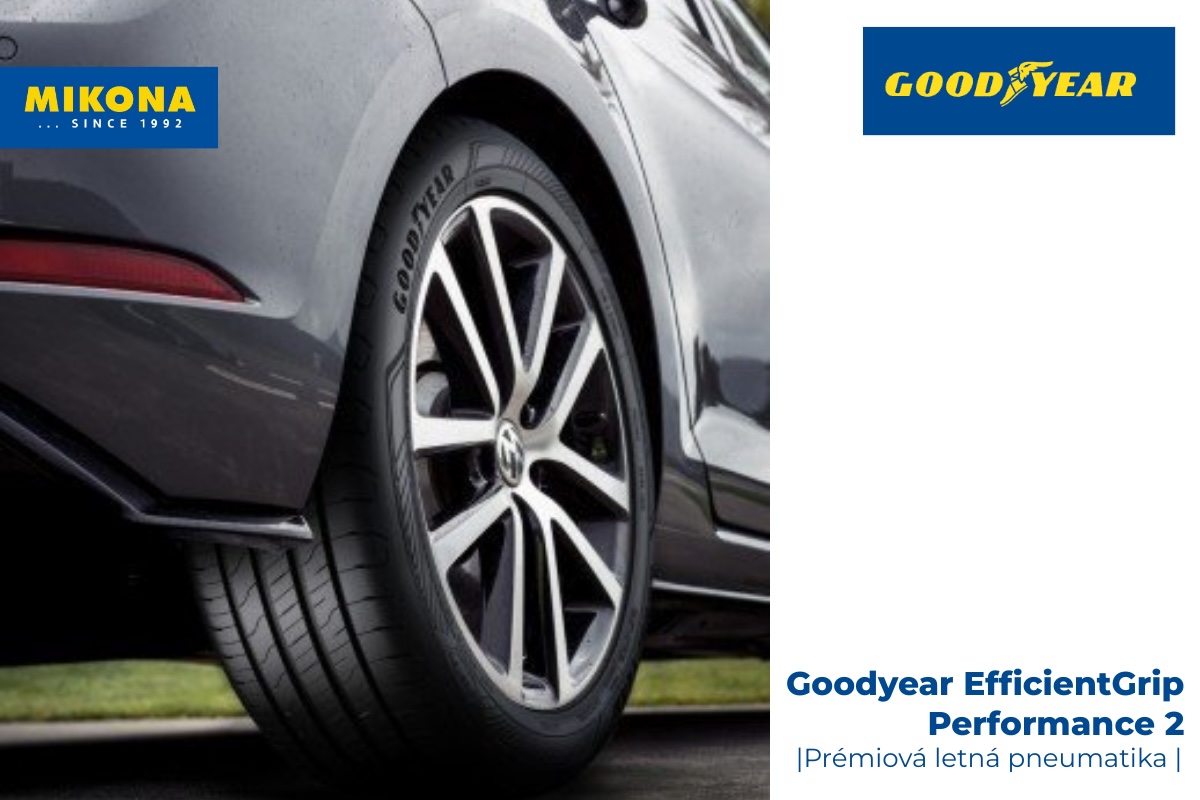 Goodyear EfficientGrip Performance 2 letná pneumatika pre osobné vozidlá