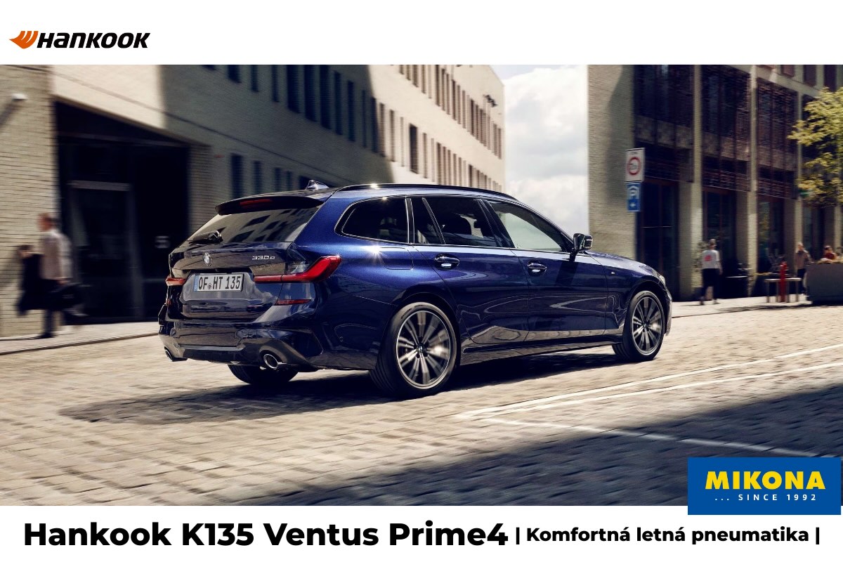 Hankook K135 Ventus Prime4 letná pneumatika pre osobné vozidlá
