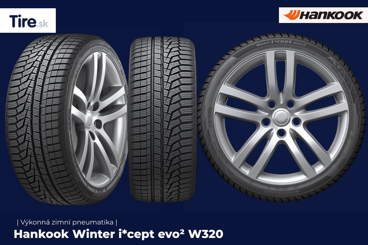 Zimná pneumatika Hankook Winter i*cept evo² W320 Zimná pneumatika Hankook Winter i*cept evo² W320 so silným záberom a stabilitou.
