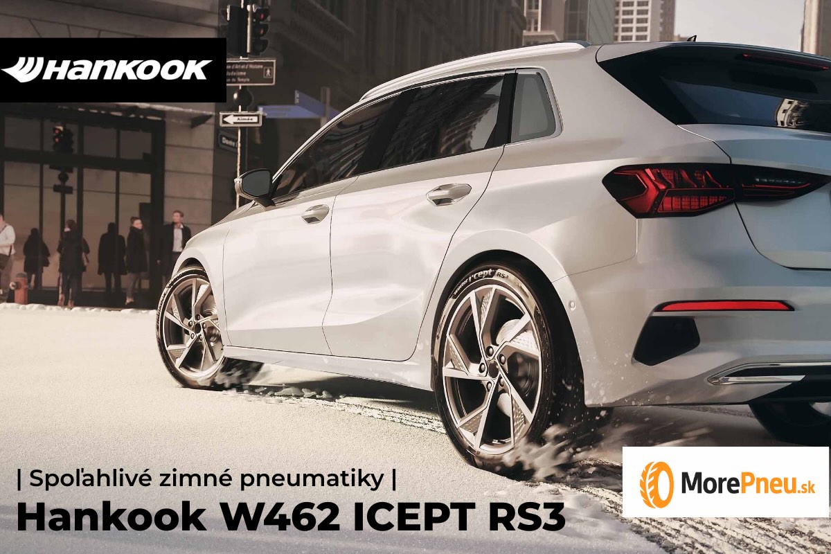 Zimné pneumatiky Hankook Winter i*cept RS3 (W462) – dezén a bočnica