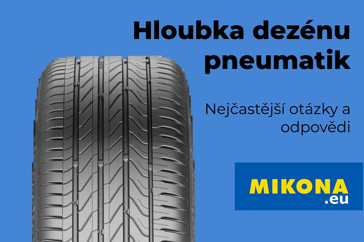 Hloubka dezénu pneumatik je jedním z nejdůležitějších ukazatelů bezpečnosti na silnici.