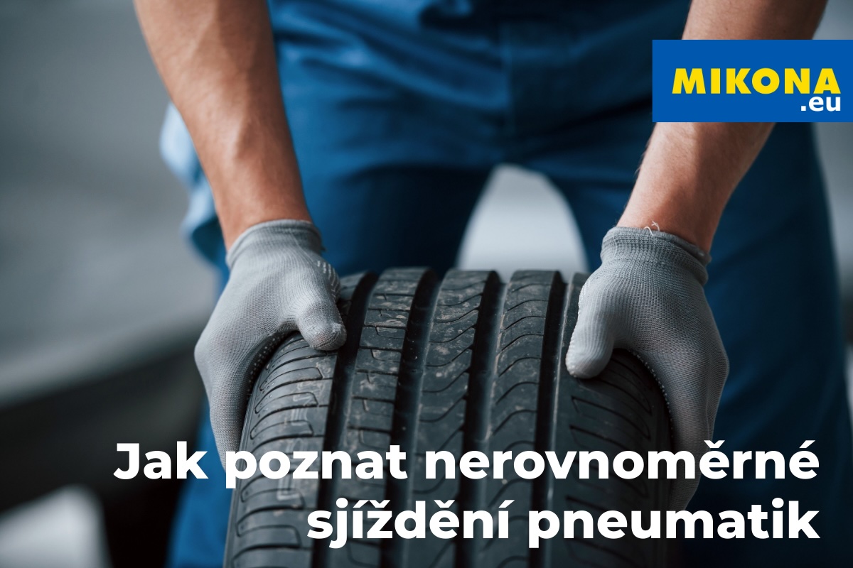 Nerovnoměrné sjíždění pneumatik – jak ho poznat a co signalizuje
