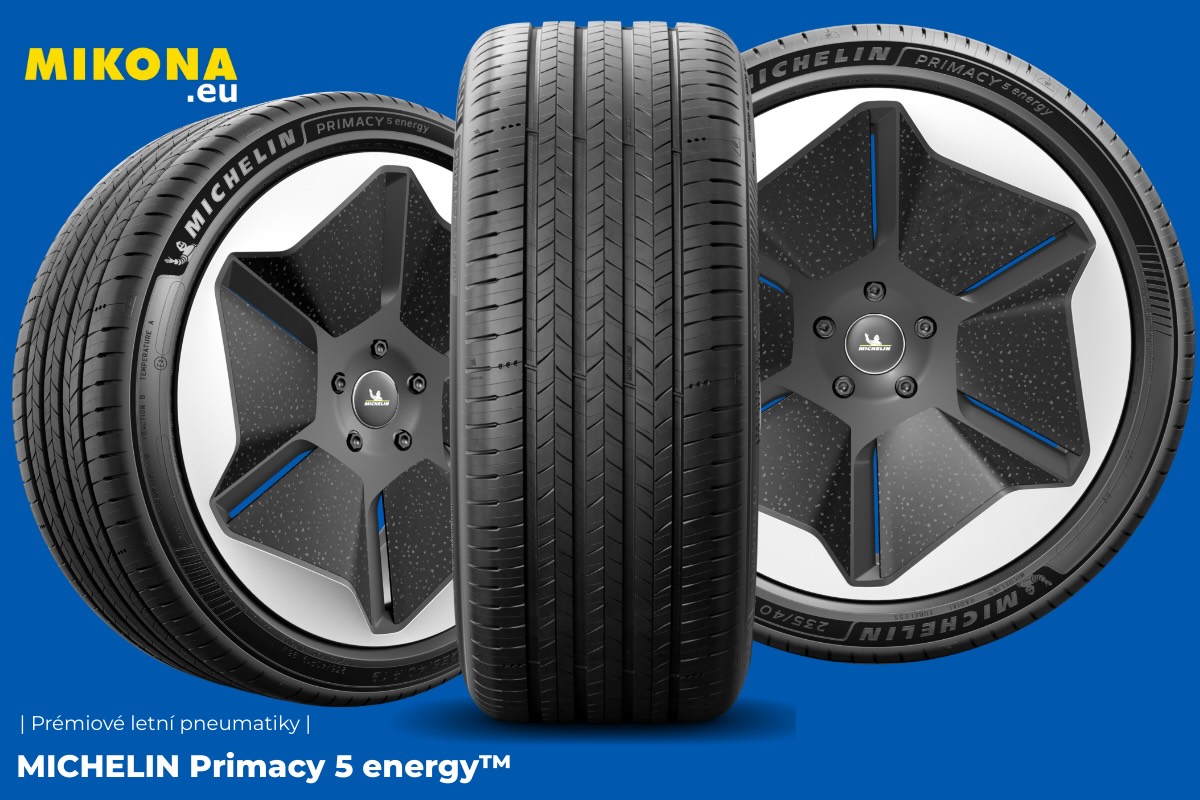 Michelin Primacy 5 Energy – letní prémiová pneumatika, pohled na dezén