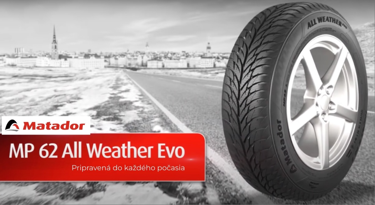 Matador MP62 All Weather Evo je celoročný model pneumatiky Matador.