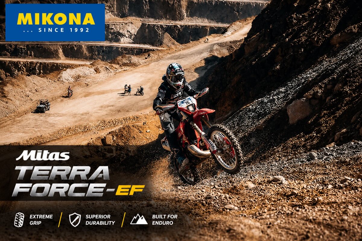 Mitas TERRA FORCE-EF – špičková enduro pneumatika pre Sherco Racing 2025