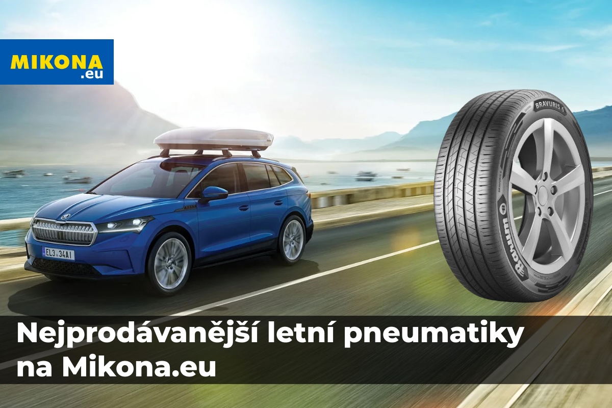 Nejprodávanější letní pneumatiky 2026 na Mikona.eu