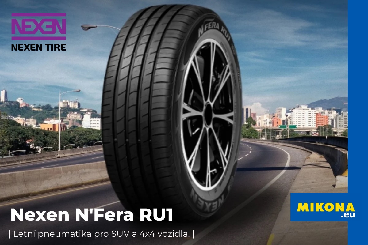 Letní pneumatika Nexen N'Fera RU1 — výkonnostní dezén pro SUV a 4x4