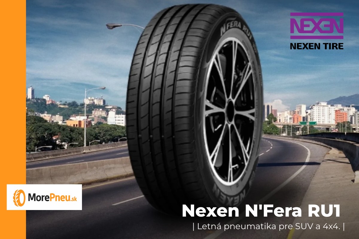 Letná pneumatika Nexen N'Fera RU1 — výkonnostný dezén pre SUV a 4x4