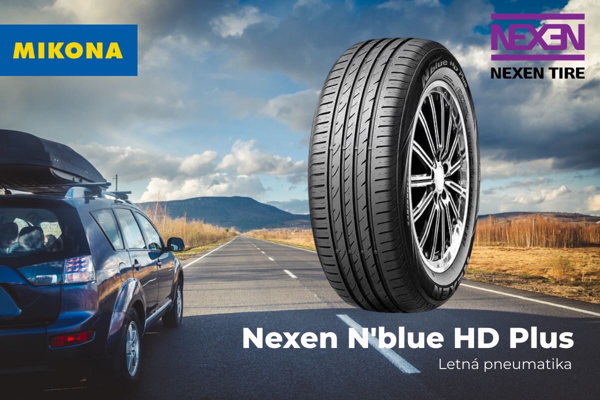 Dezén pneumatiky Nexen N'blue HD Plus integruje pokročilé technológie na optimalizáciu výkonu.
