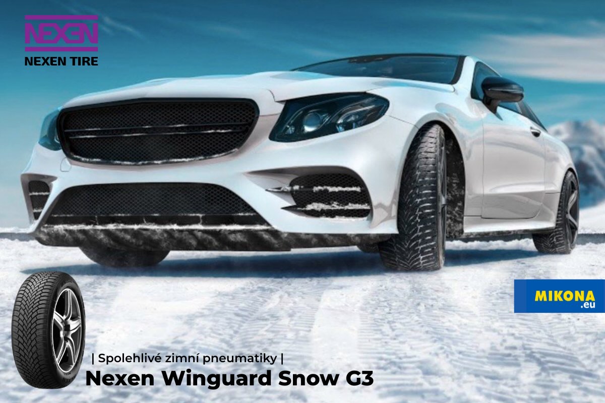 Zimní pneumatika Nexen WINGUARD SNOW G3 připravená na zimní provoz