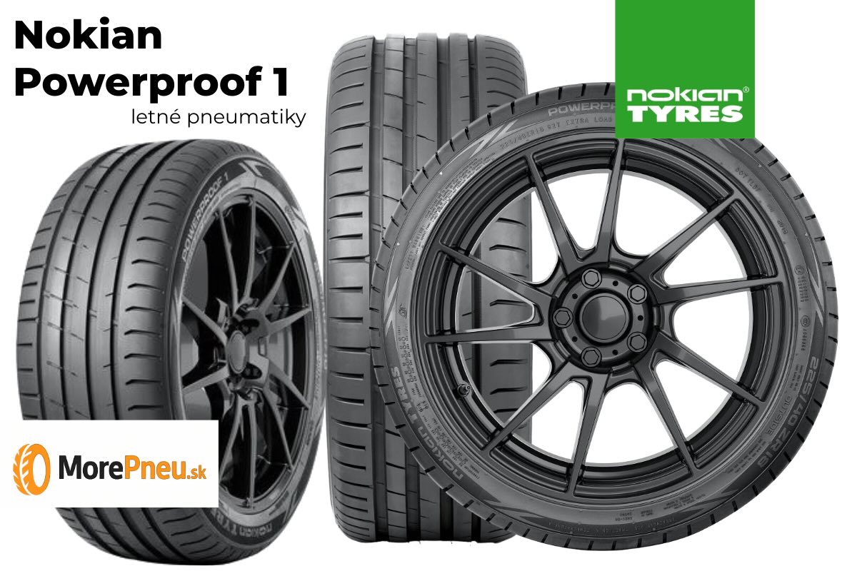 Dezén pneumatiky Nokian PowerProof 1 využíva technológiu Dual Zone Safety, ktorá rozdeľuje behúň na dve zóny – vonkajšiu pre stabilitu a vnútornú pre priľnavosť na mokrej vozovke.