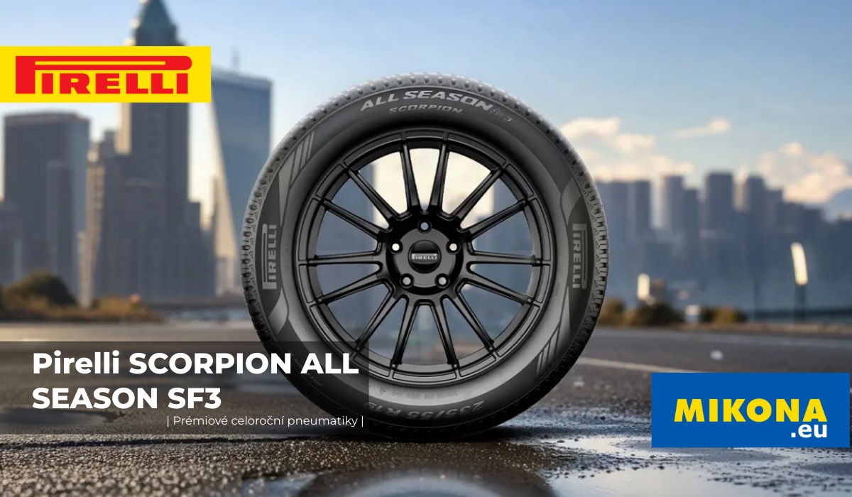 Celoroční pneumatiky Pirelli Scorpion All Season SF3 jsou ideální volbou pro řidiče SUV