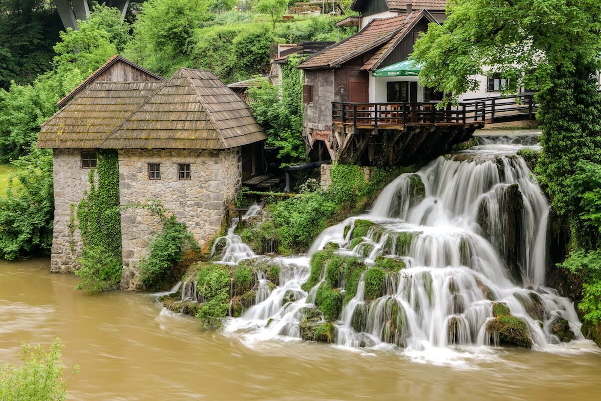 Rastoke pri Slunji, Chorvátsko. Foto - Pexel