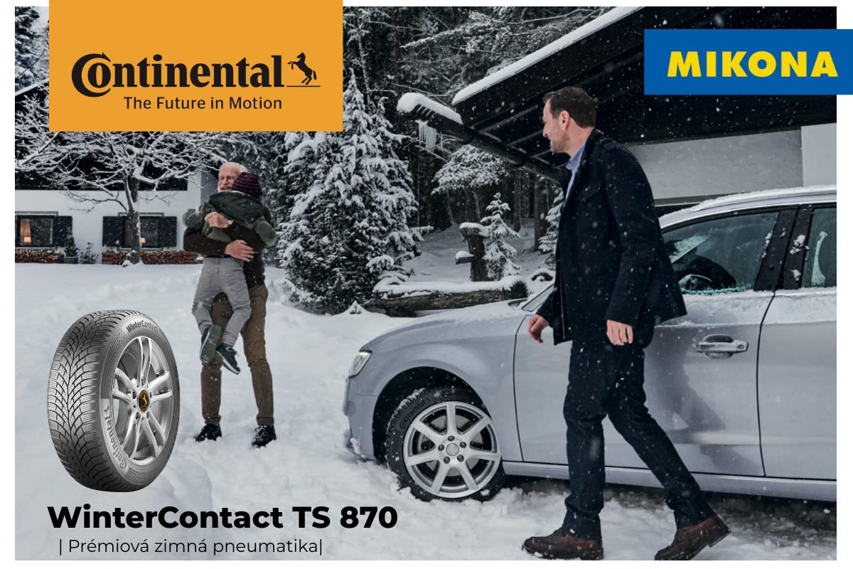 Zimné pnuematiky Continental WinterContact TS 870 sú navrhnuté pre kompaktné a stredne veľké vozidlá a prinášajú špičkovú bezpečnosť na snehu, ľade aj mokrom povrchu.