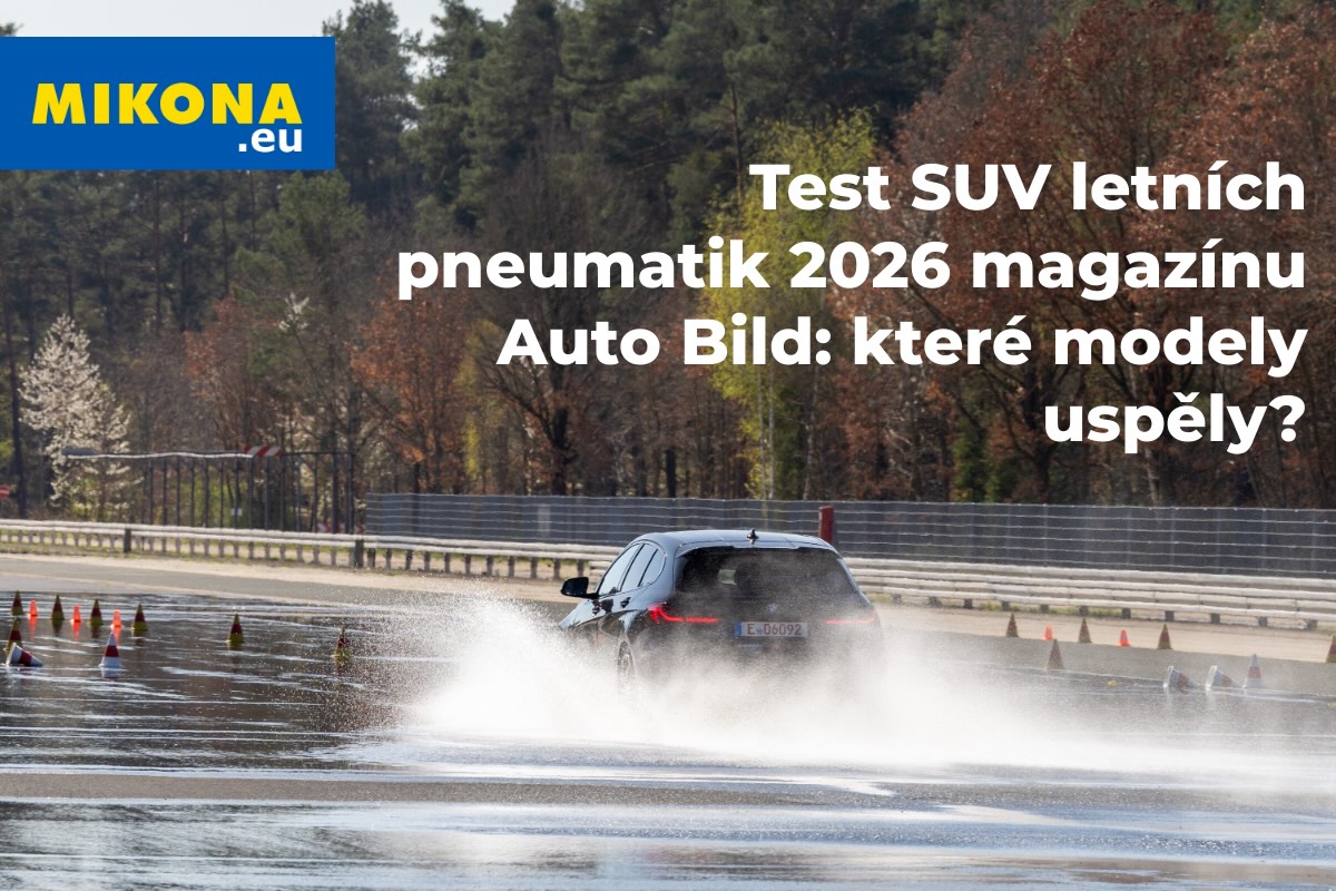 Test SUV letních pneumatik 2026 od Auto Bild