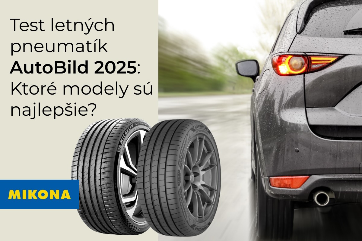 Test AutoBild 2025 porovnal 52 letných pneumatík 225/40 R18. Zistite, ktoré modely bodovali a ktoré zaostali v brzdách, výdrži či cene.