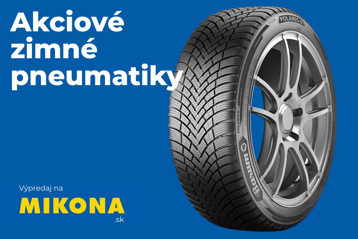 Akciové zimné pneumatiky – výhodná ponuka pneumatík Barum, Continental, Hankook a Matador so zľavou, skladom na Mikona.sk