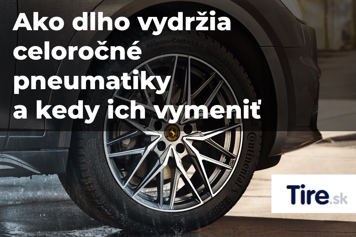 Celoročné pneumatiky na osobnom aute – životnosť a správny čas výmeny