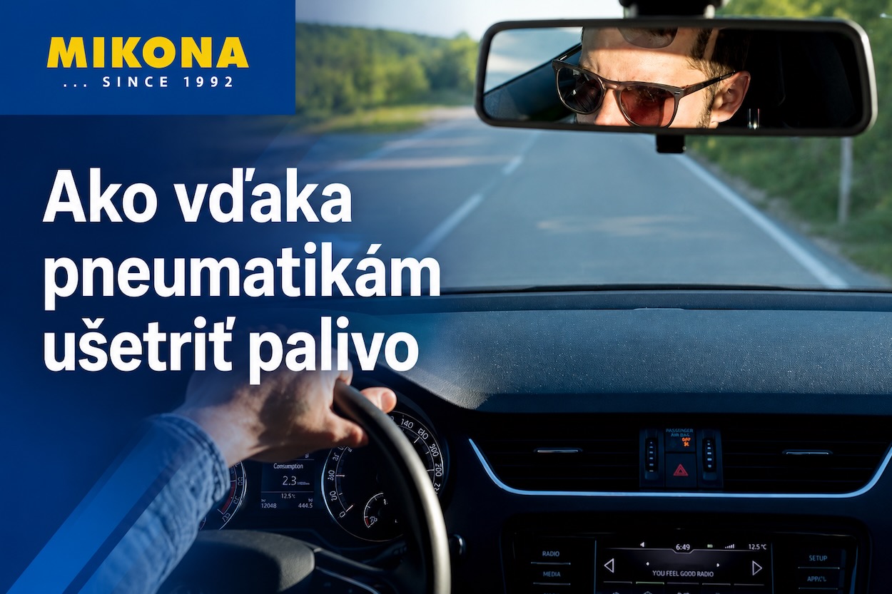 Ako vďaka pneumatikám ušetriť palivo