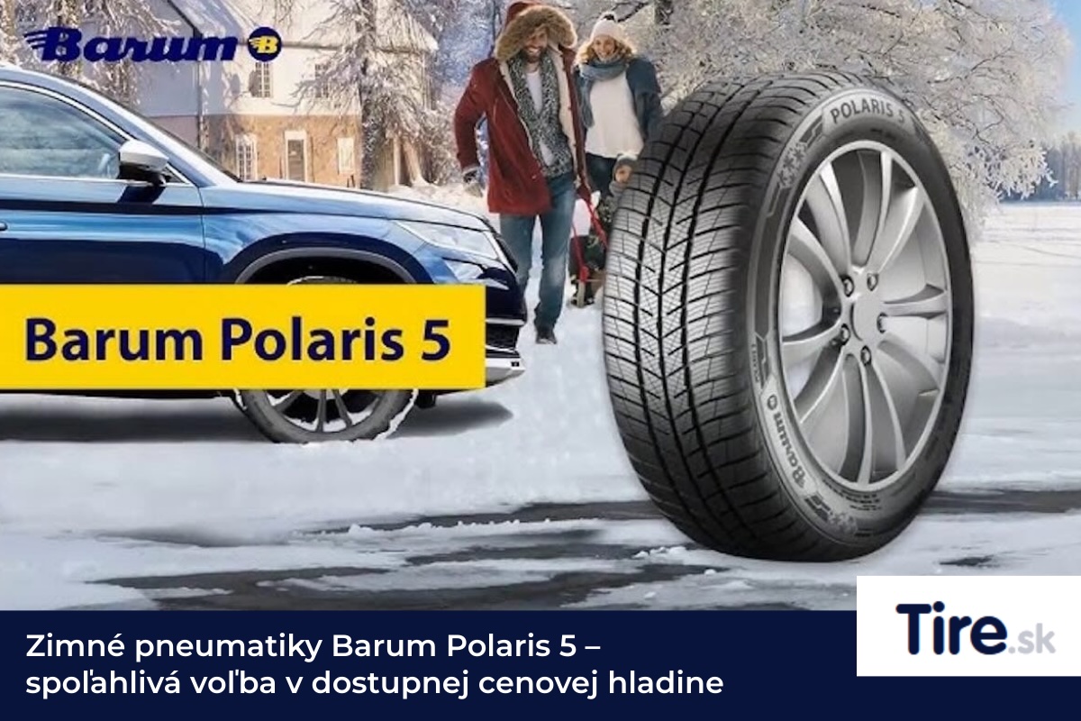 Zimné pneumatiky Barum Polaris 5 na osobnom aute – spoľahlivá zimná pneumatika pre každodenné jazdenie