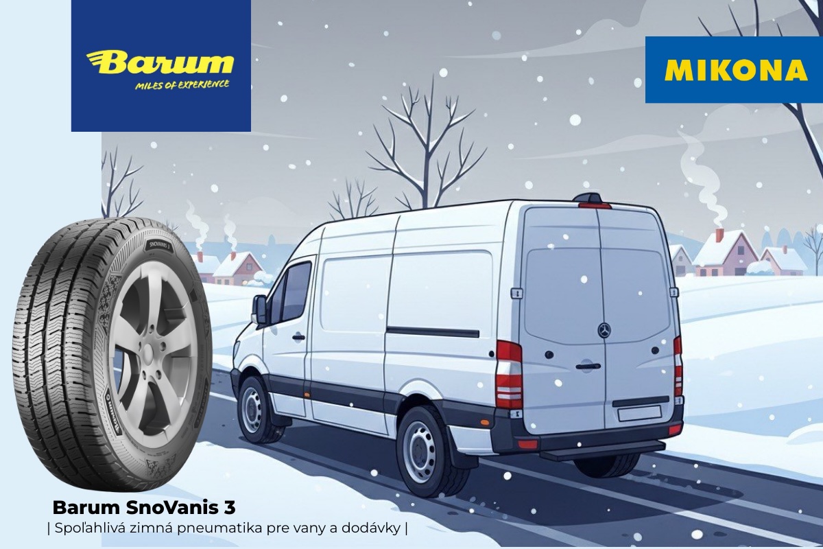 Zimná pneumatika Barum SNOVANIS 3 – dezén pre dodávky a úžitkové vozidlá v zimných podmienkach