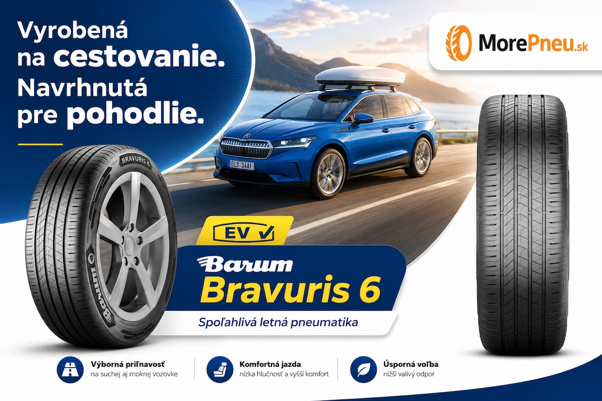 Barum Bravuris 6 – letná pneumatika pre osobné autá