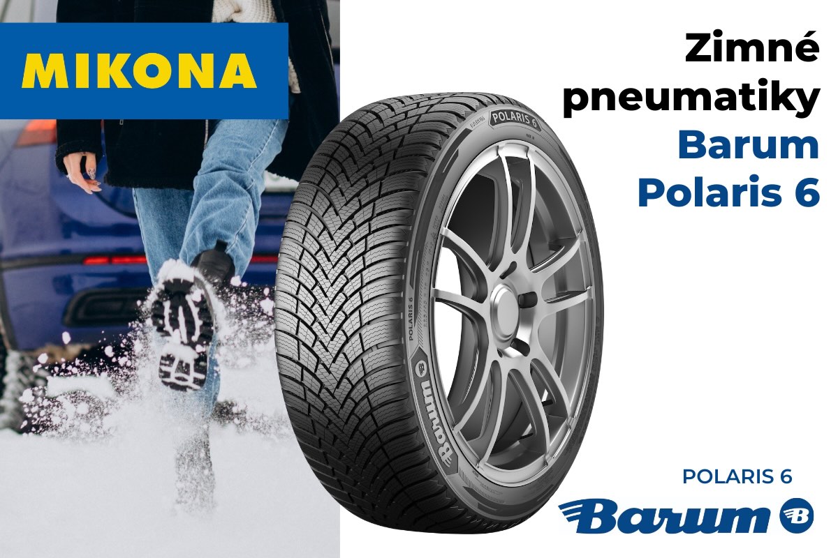 Zimné pneumatiky Barum Polaris 6 ponúkajú na snehu vynikajúcu trakciu.