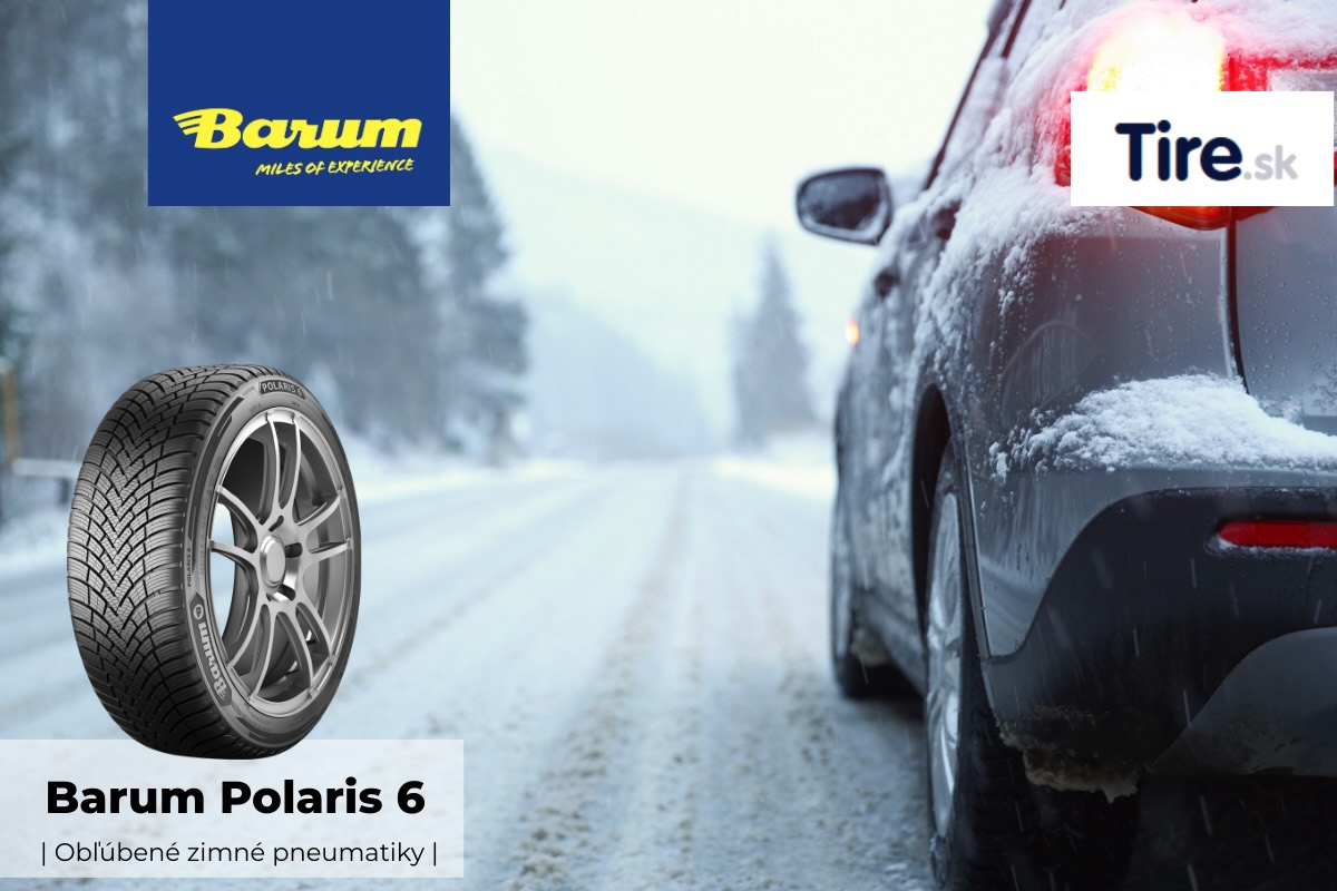 Nová pneumatika Barum Polaris 6 prináša vylepšené jazdné vlastnosti na snehu a mokrej vozovke