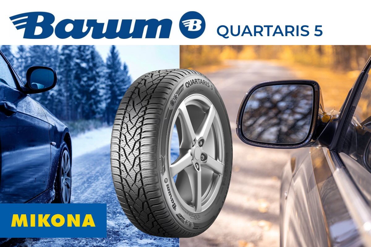 Barum Quartaris 5 sú spoľahlivé celoročné pneumatiky.