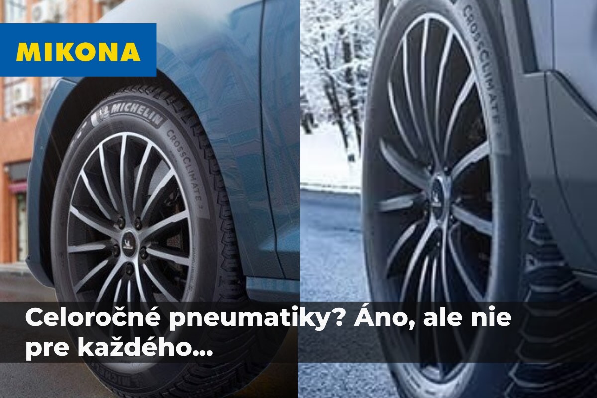 Celoročné pneumatiky – riešenie bez prezúvania pre menej najazdených kilometrov