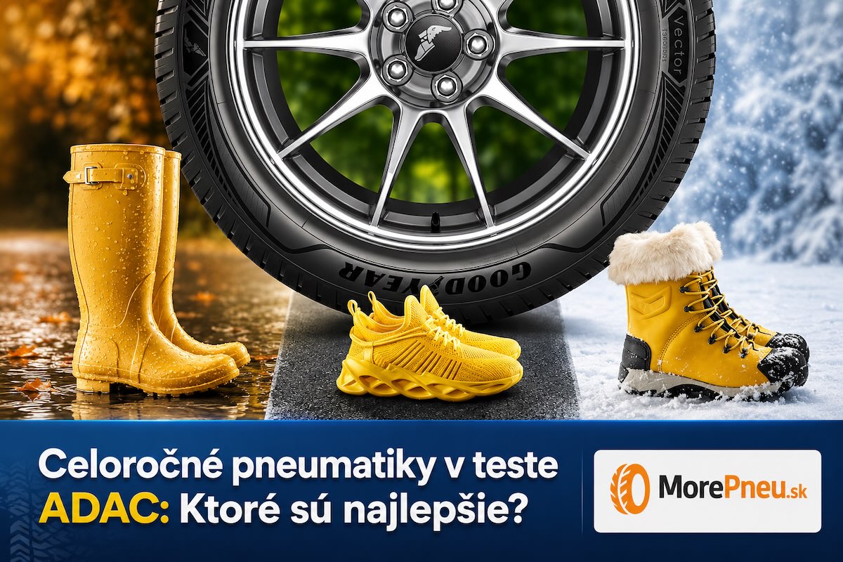 Celoročné pneumatiky v teste ADAC 2024 – rebríček modelov, výsledky hodnotenia bezpečnosti, výdrže a ekológie.