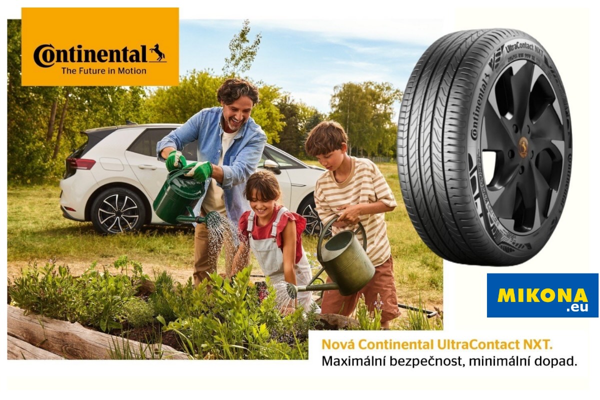 Continental UltraContact NXT – prémiová letní pneumatika s udržitelnou konstrukcí