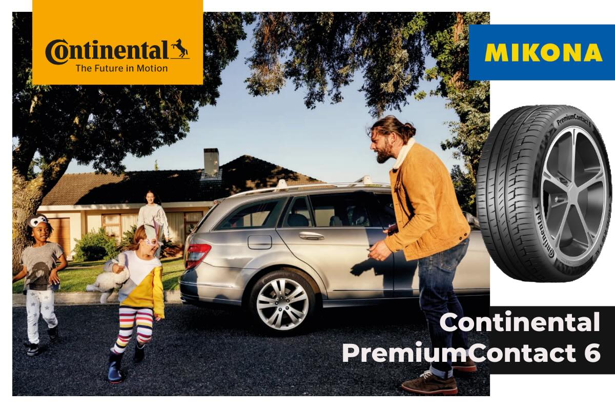 Hodnotenie pneumatík Continental PremiumContact 6 v teste ADAC 2023: najvyššia bezpečnosť, krátke brzdné dráhy a výborný výkon na mokrej aj suchej vozovke. 