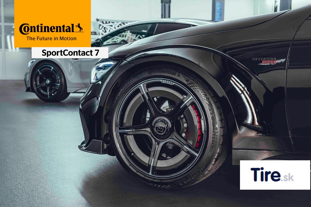 Pneumatiky Continental SPORTCONTACT 7 ponúkajú spoľahlivú kvalitu a dokonalý dizajn.