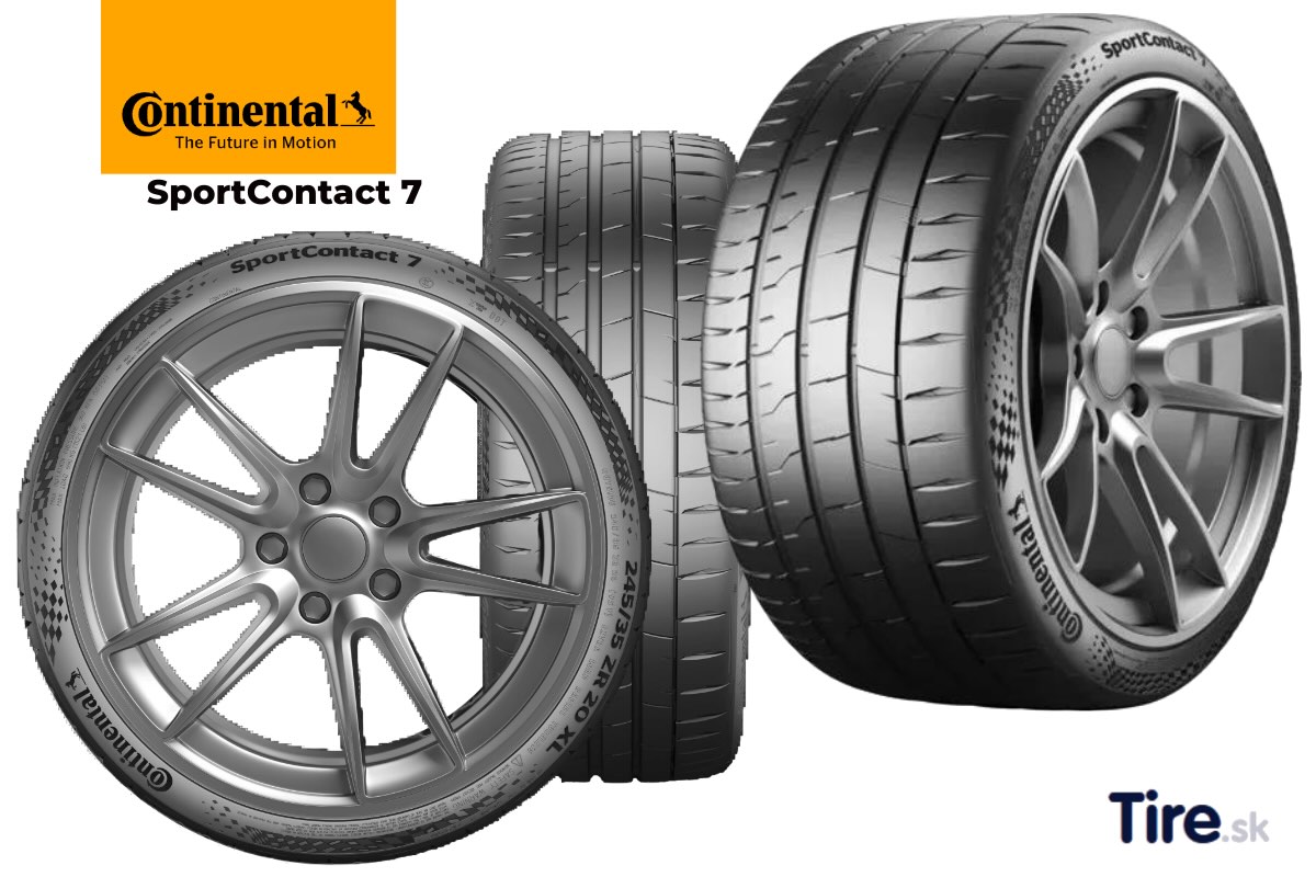 Pneumatika Continental SportContact 7 je navrhnutá s cieľom poskytnúť vodičovi maximálnu istotu za volantom v každej situácii.