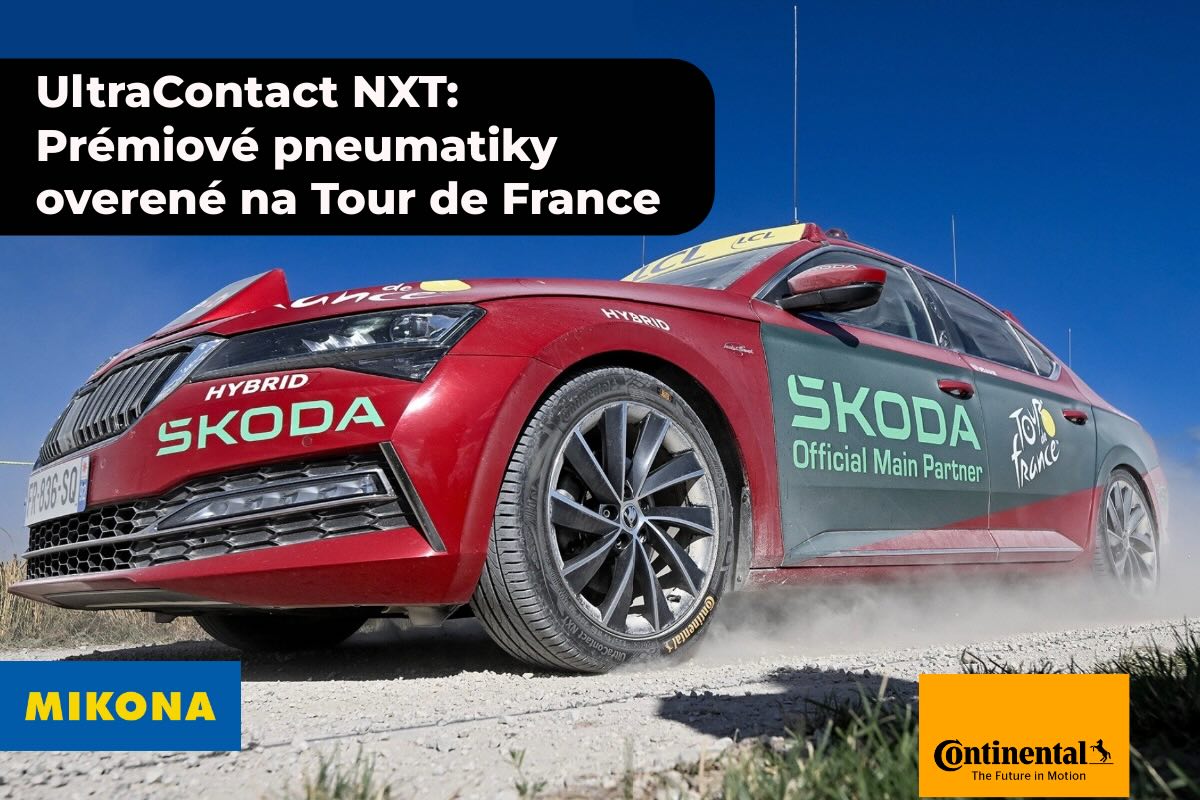 Prémiové pneumatiky Continental UltraContact NXT z Tour de France sú teraz dostupné aj pre bežných vodičov. Spoznajte ich výhody a technológie.